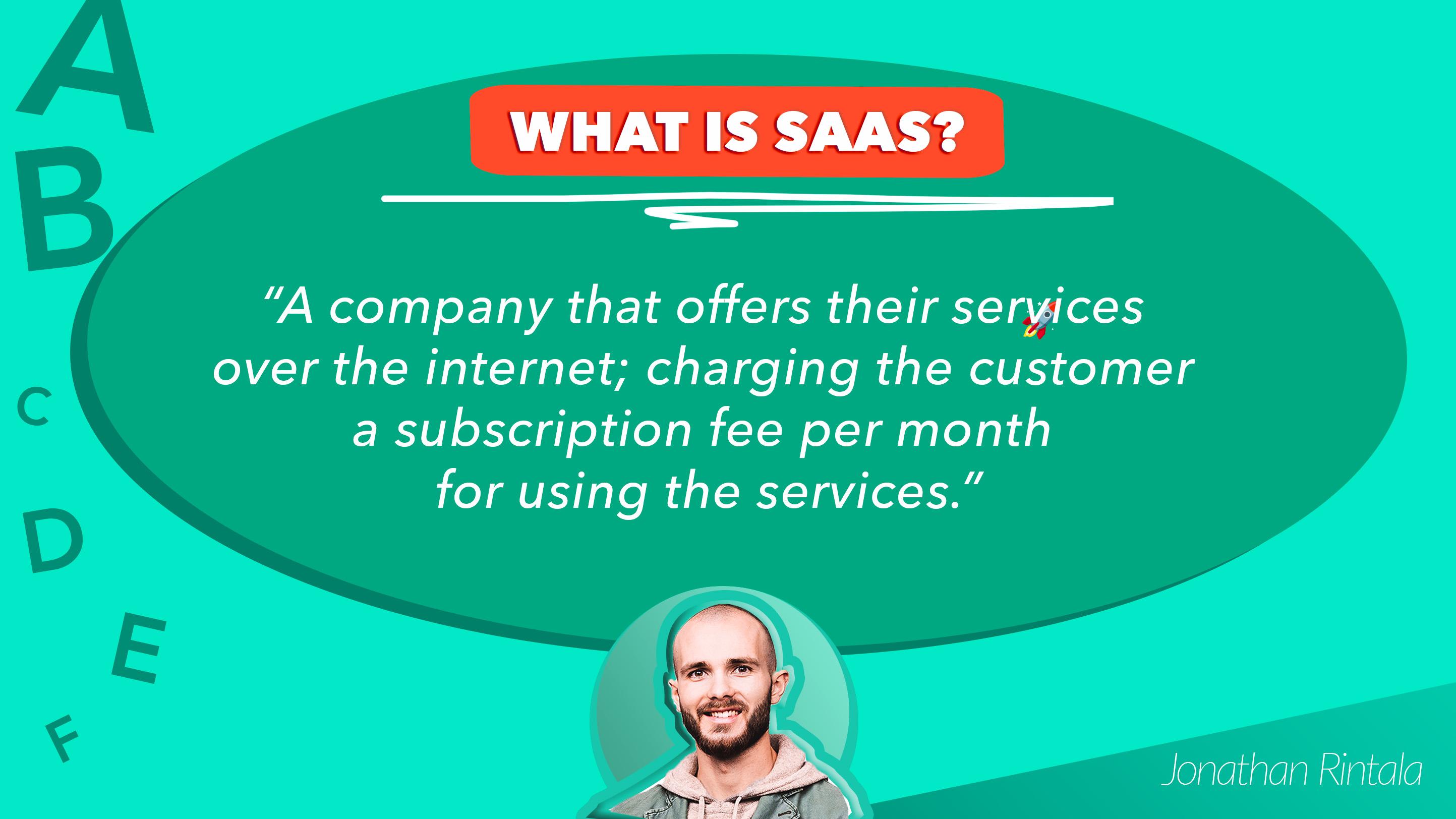 What is SaaS?