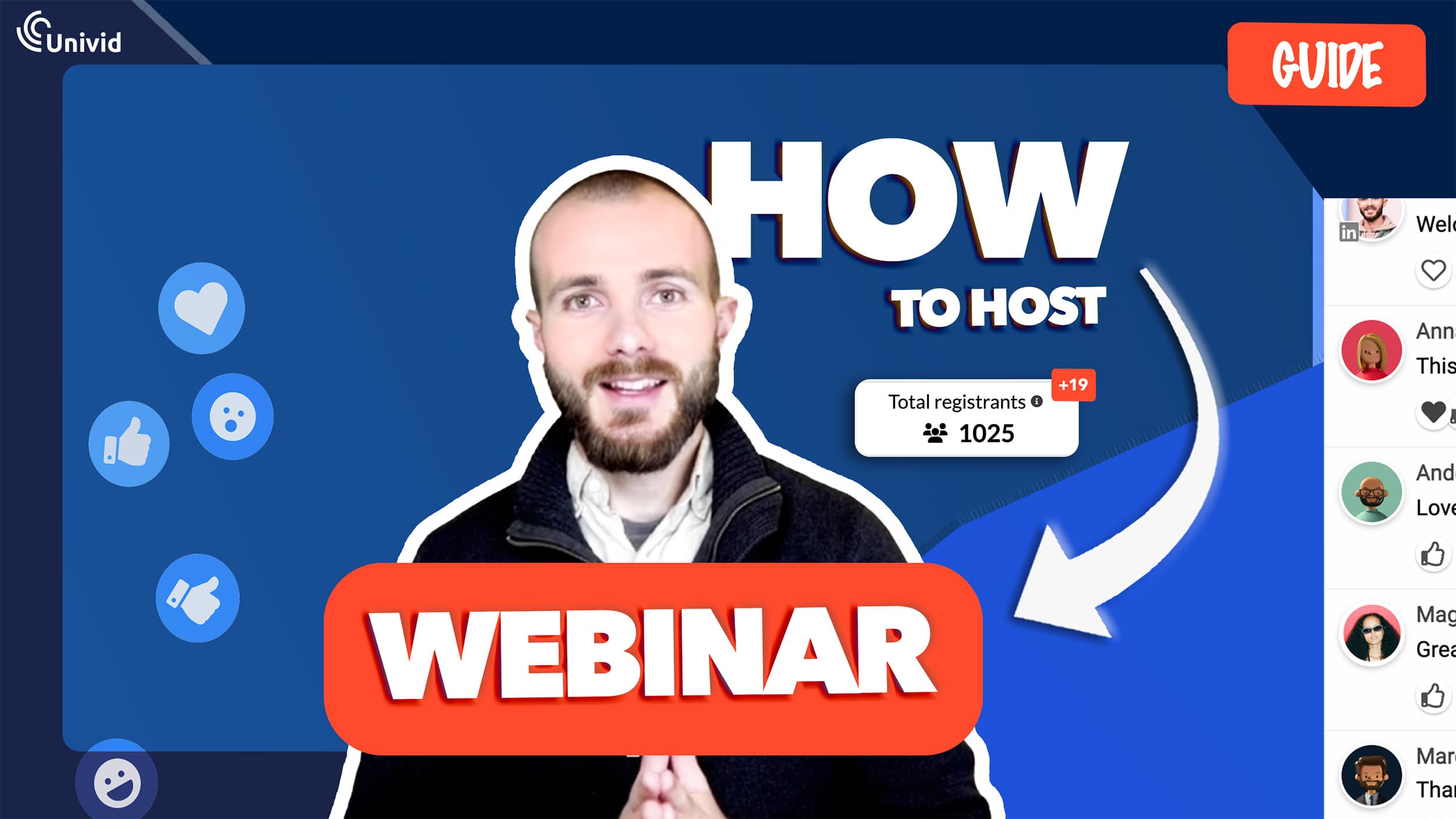 How to host a webinar in 10 steps. Get more customers for your SaaS using webinars as a growth channel. This guide is based on real life examples and learnings from hosting 100s of webinars.