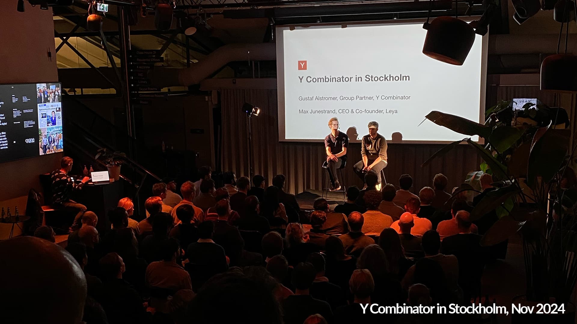 Y Combinator in Stockholm, Sweden Y Combinator in Stockholm, Sweden