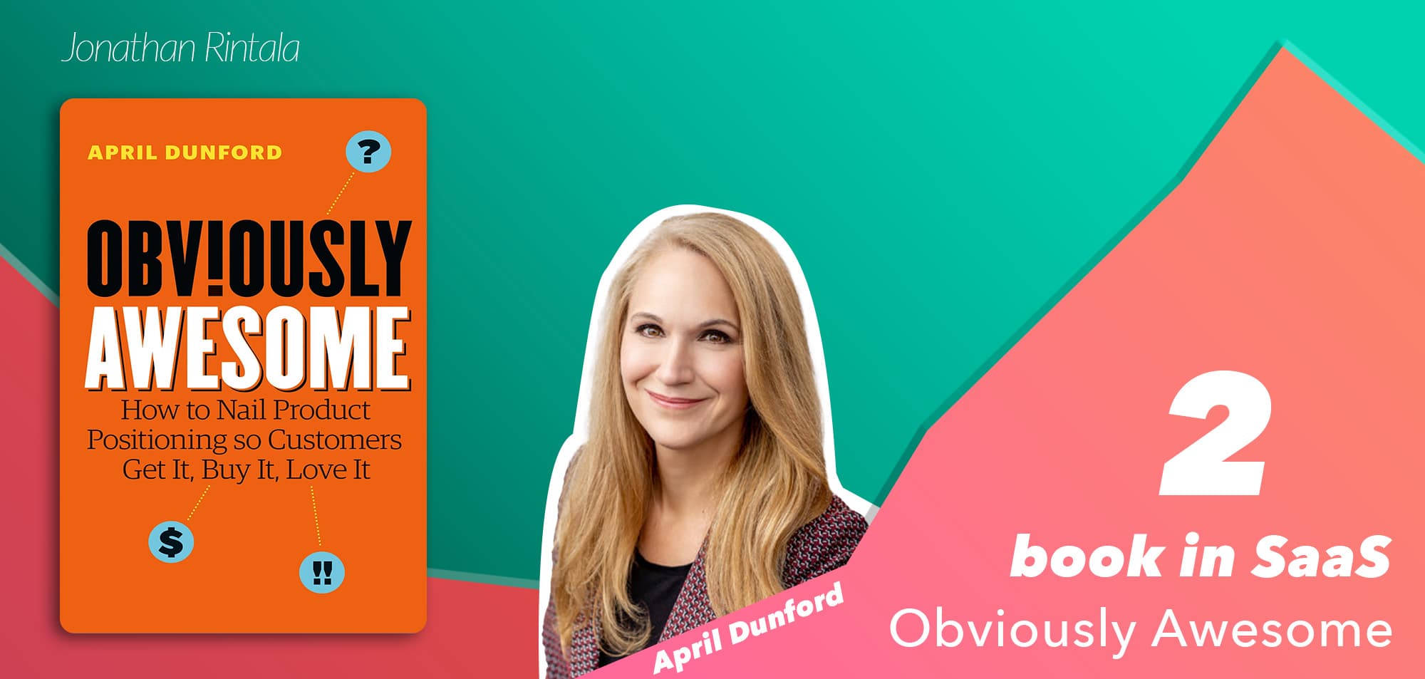 Obviously Awesome by April Dunford - Top SaaS books Obviously Awesome by April Dunford - Top SaaS books