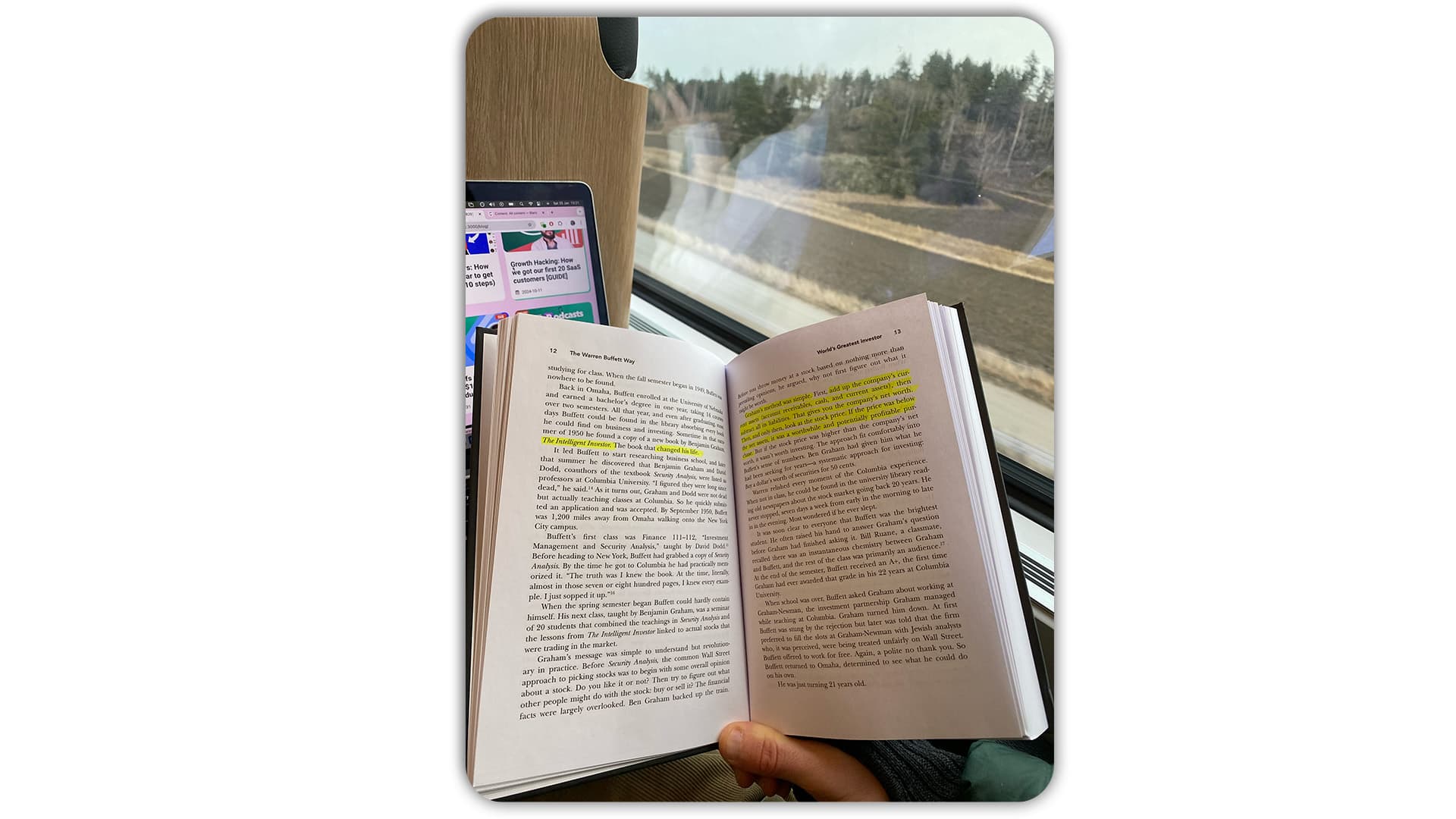 Reading The Warren Buffet Way - Intelligent Investor  Reading The Warren Buffet Way - Intelligent Investor