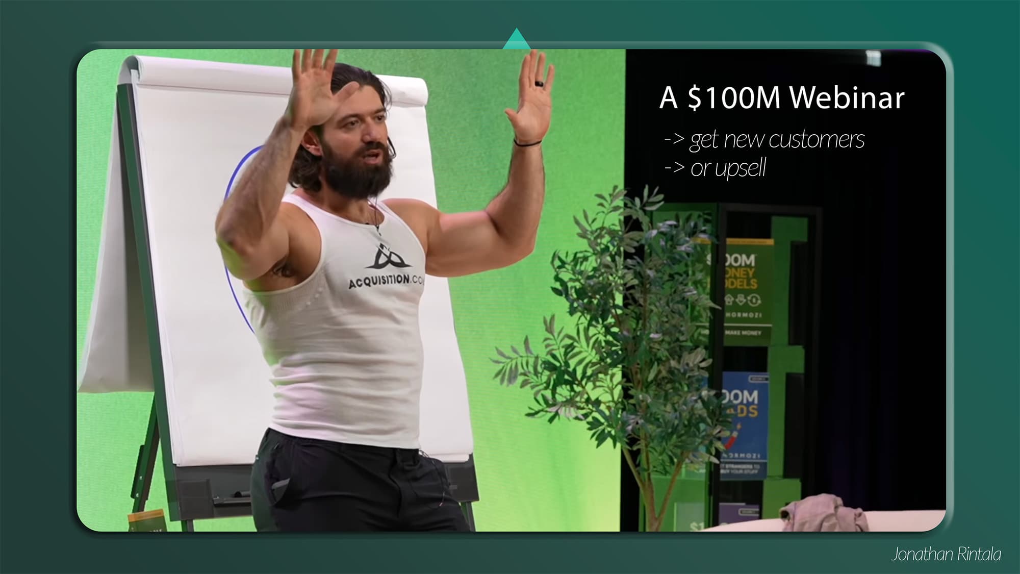 A $100M Webinar A $100M Webinar