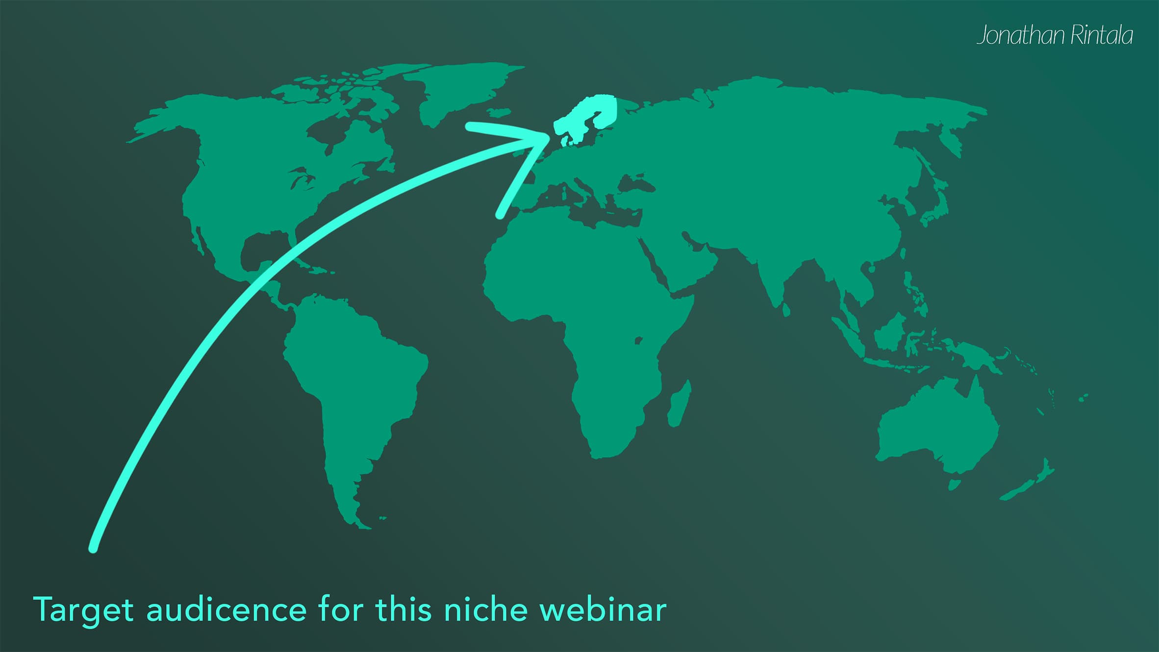 Target audience for this niche B2B webinar Target audience for this niche B2B webinar