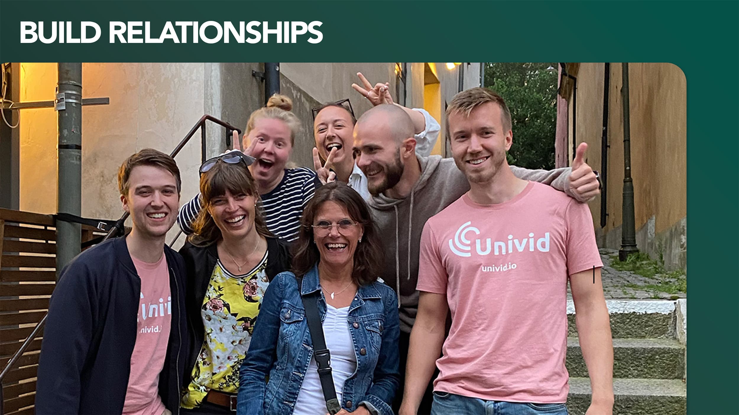 Build relationships to make startup exits happen Build relationships to make startup exits happen