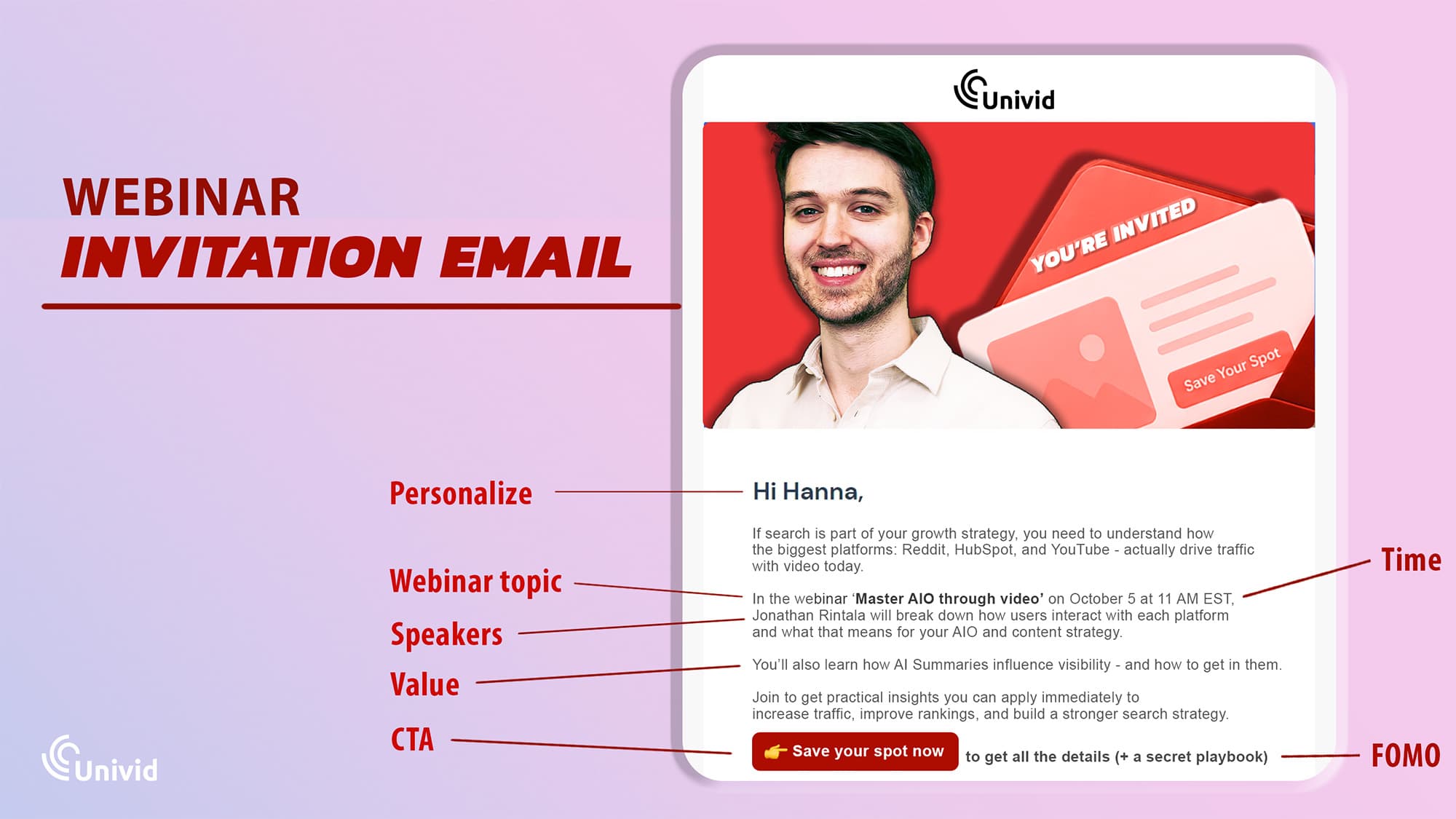 Webinar invitation email example Webinar invitation email example