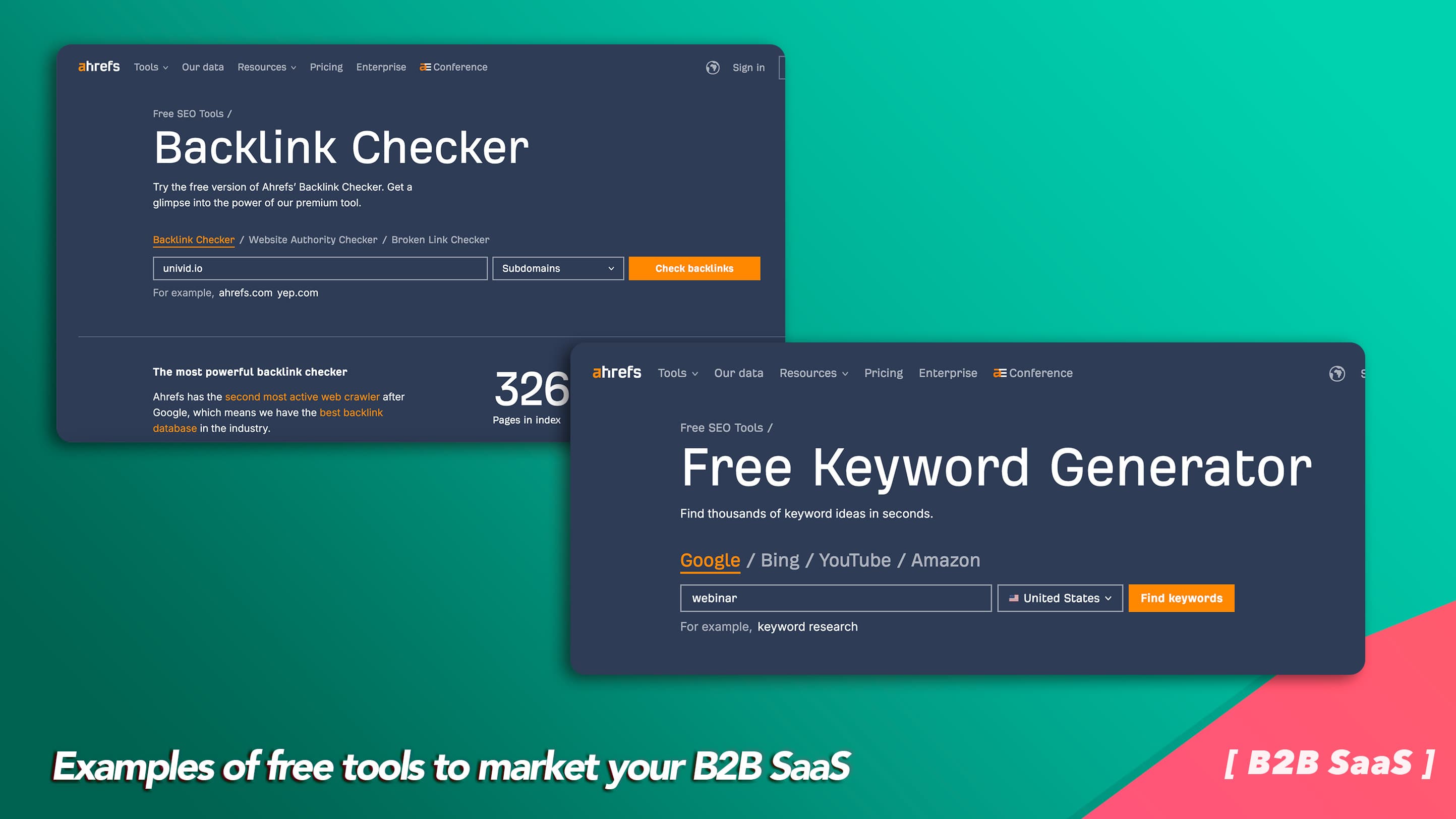 Example of free tools for marketing - Ahrefs Example of free tools for marketing - Ahrefs
