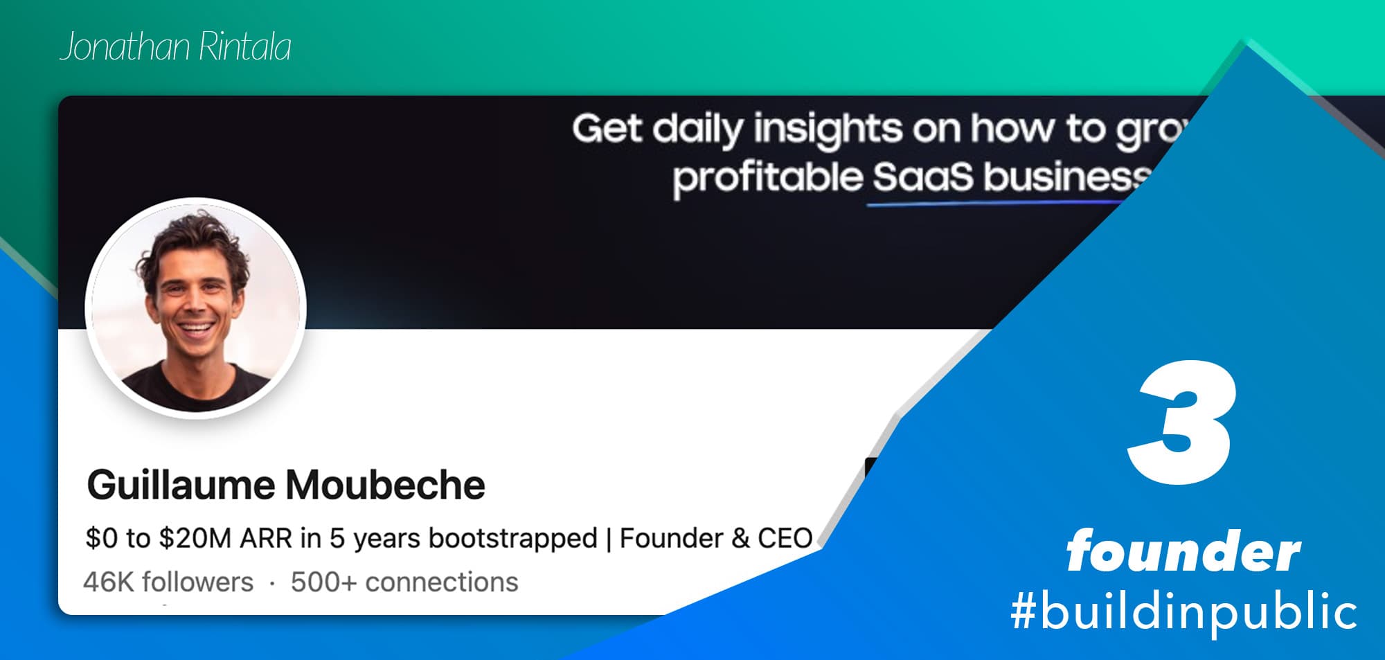 Guillaume Moubeche - Example of building in public - Top founders Guillaume Moubeche - Example of building in public - Top founders