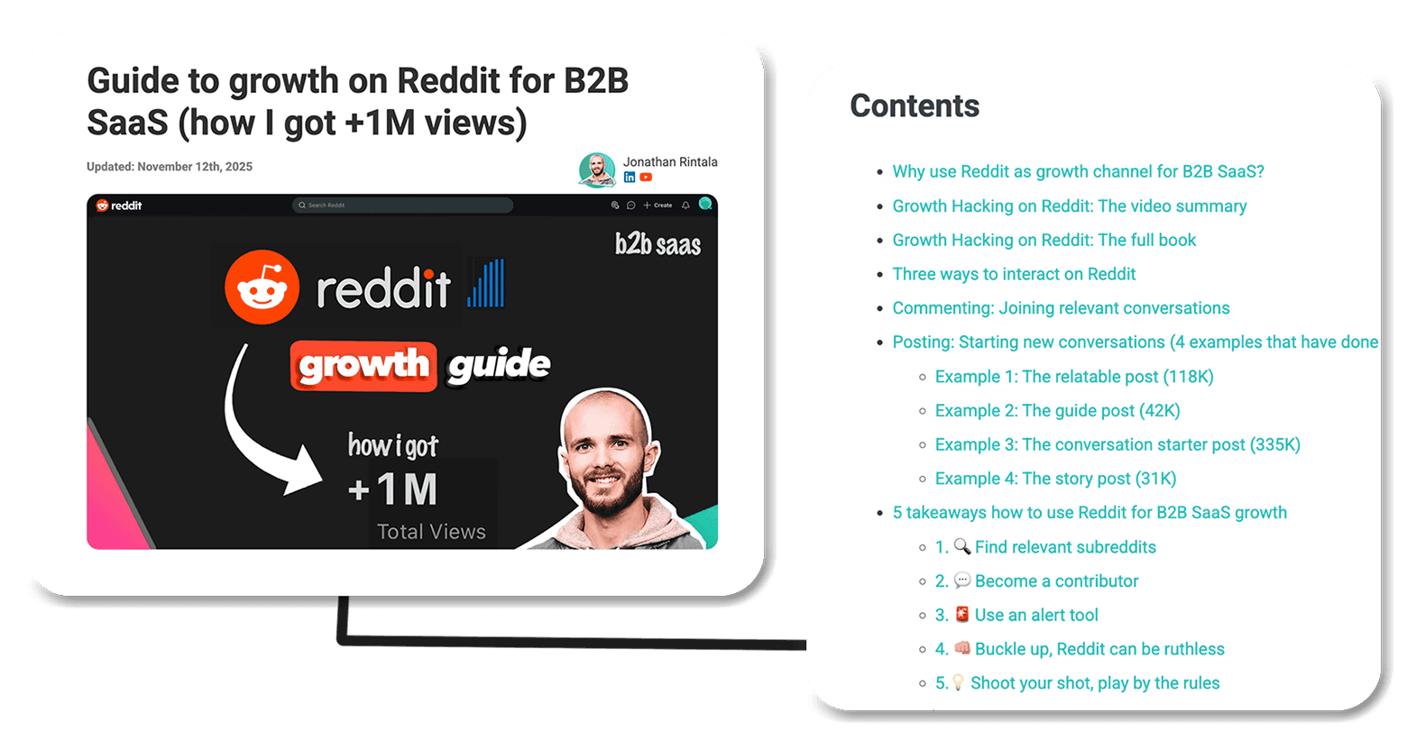 Blog post as foundation for writing the book Blog post as foundation for writing the book