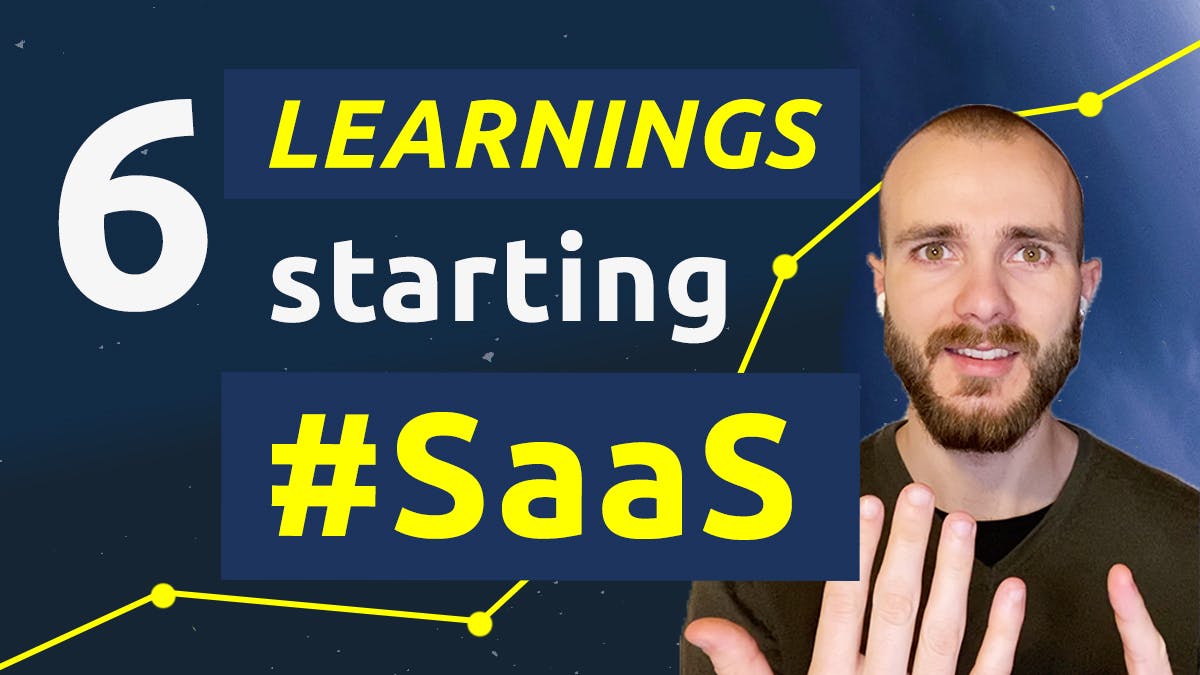 Starting my own SaaS company - 6 of the most important learnings ✅ 