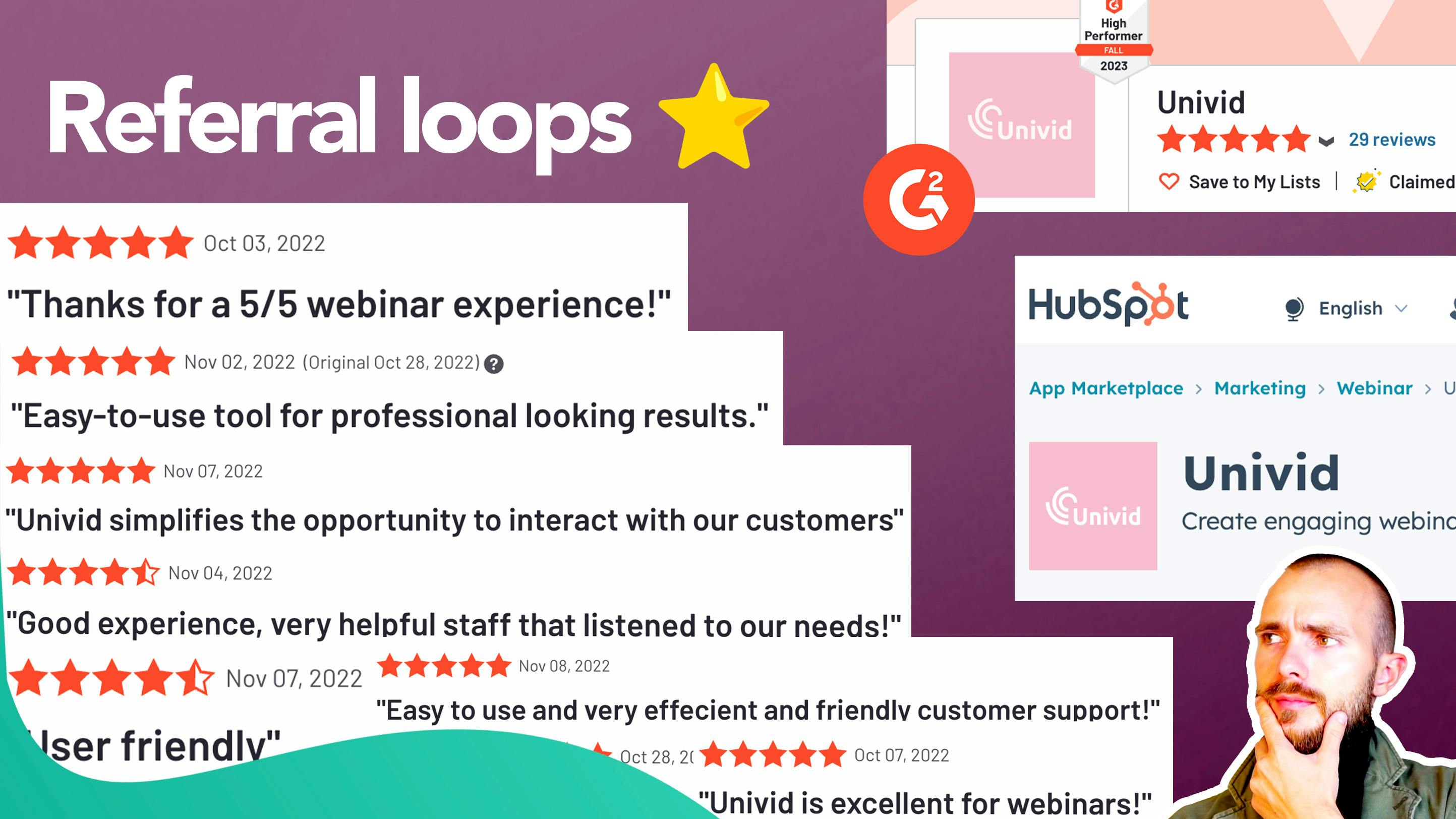 Example of referral loops - Using customer success to grow your startup