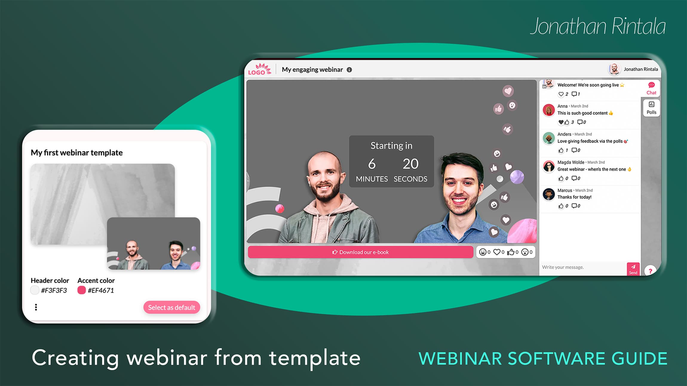 Create webinar from template: Webinar software buyers guide Create webinar from template: Webinar software buyers guide