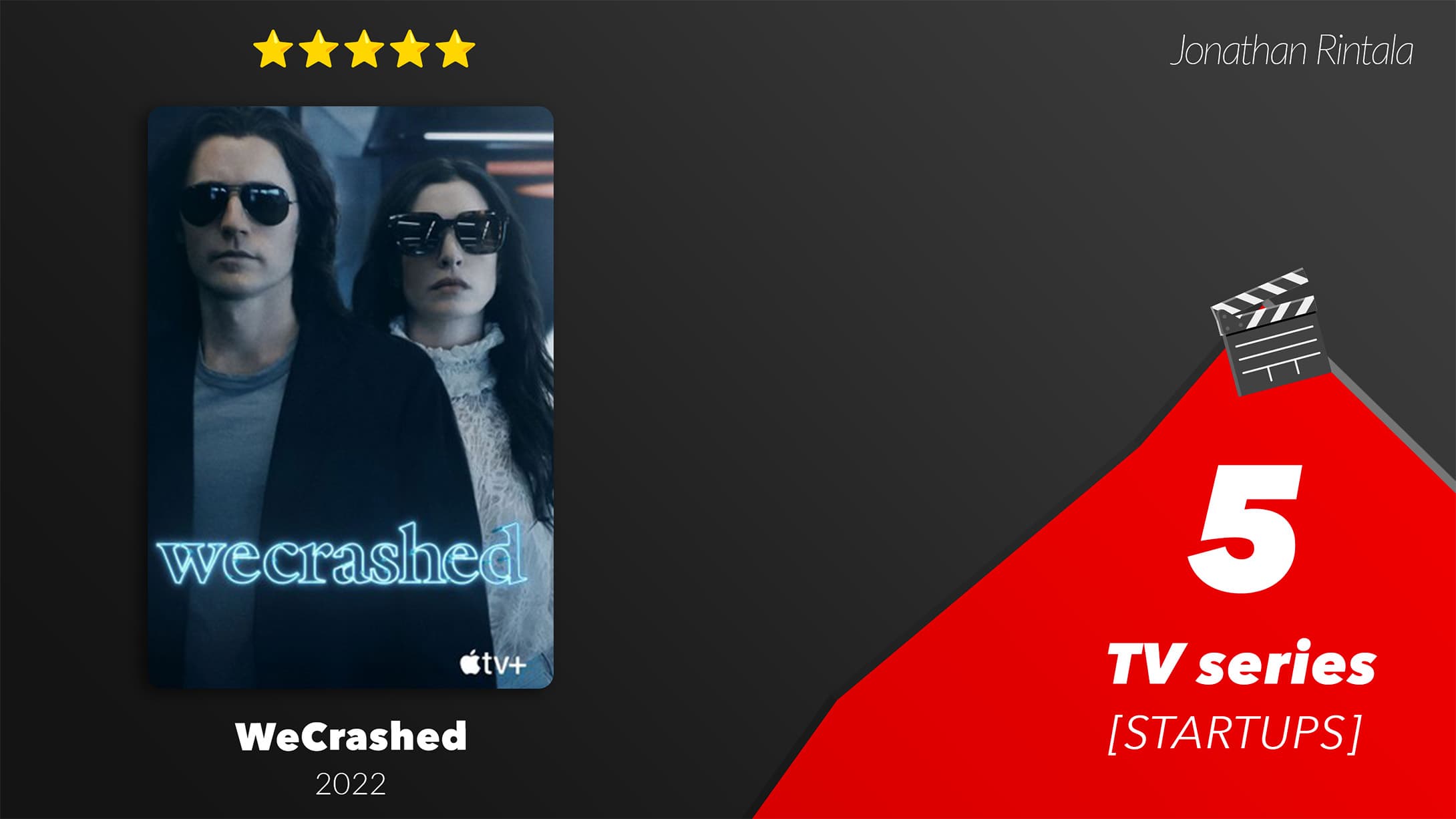 Best Startup Series on Entrepreneurship - WeCrashed Best Startup Series on Entrepreneurship - WeCrashed